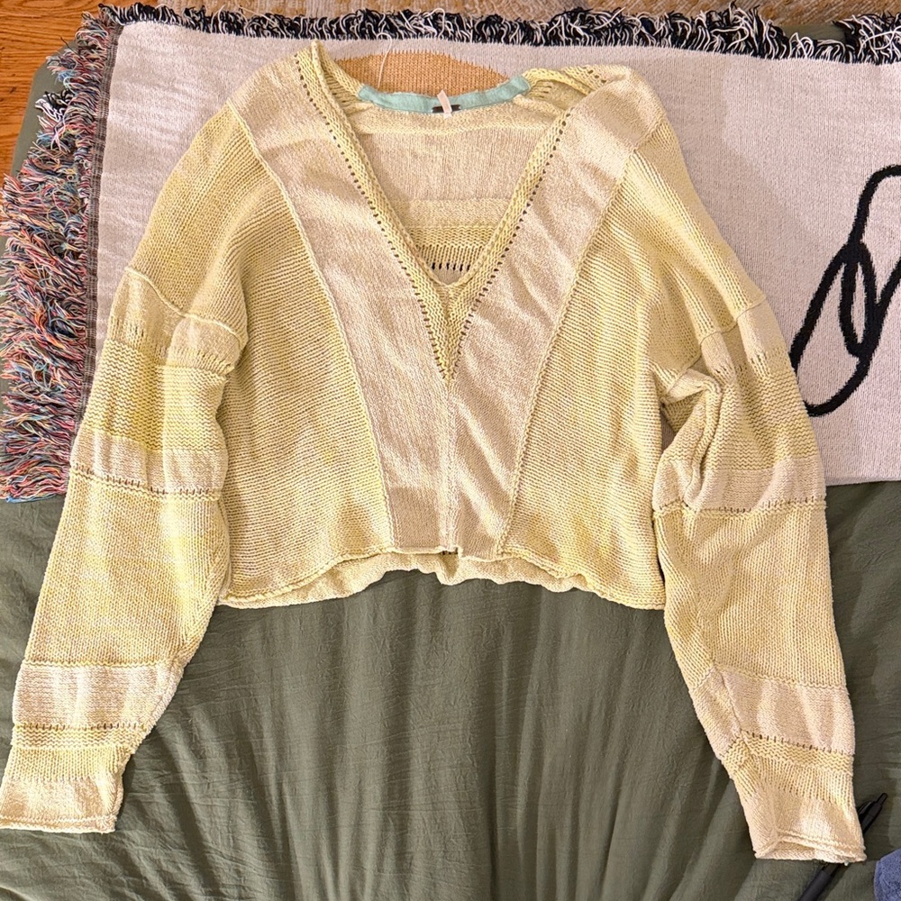 Free People Lemonade Stand Pullover